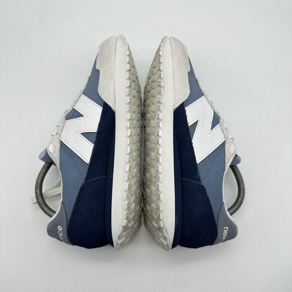 New Balance 237 Women's 9.5 Mens 8 Gray Blue Lifestyle Retro Running WS237PI - Picture 10 of 16